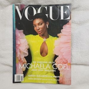 Vogue Magazine Cover with Michaela‎ Coel